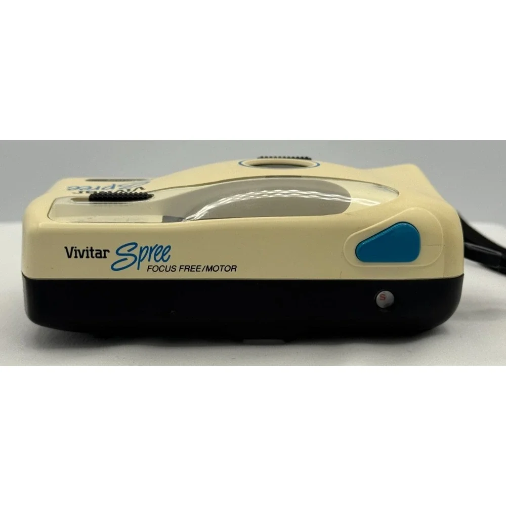 Vivitar Spree 35mm Compact Film Camera - Yellow - Works